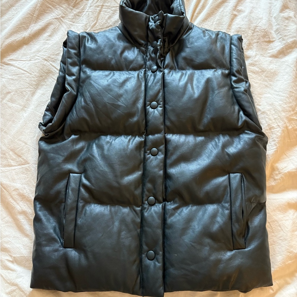 Blank NYC Black Puffer Jacket
